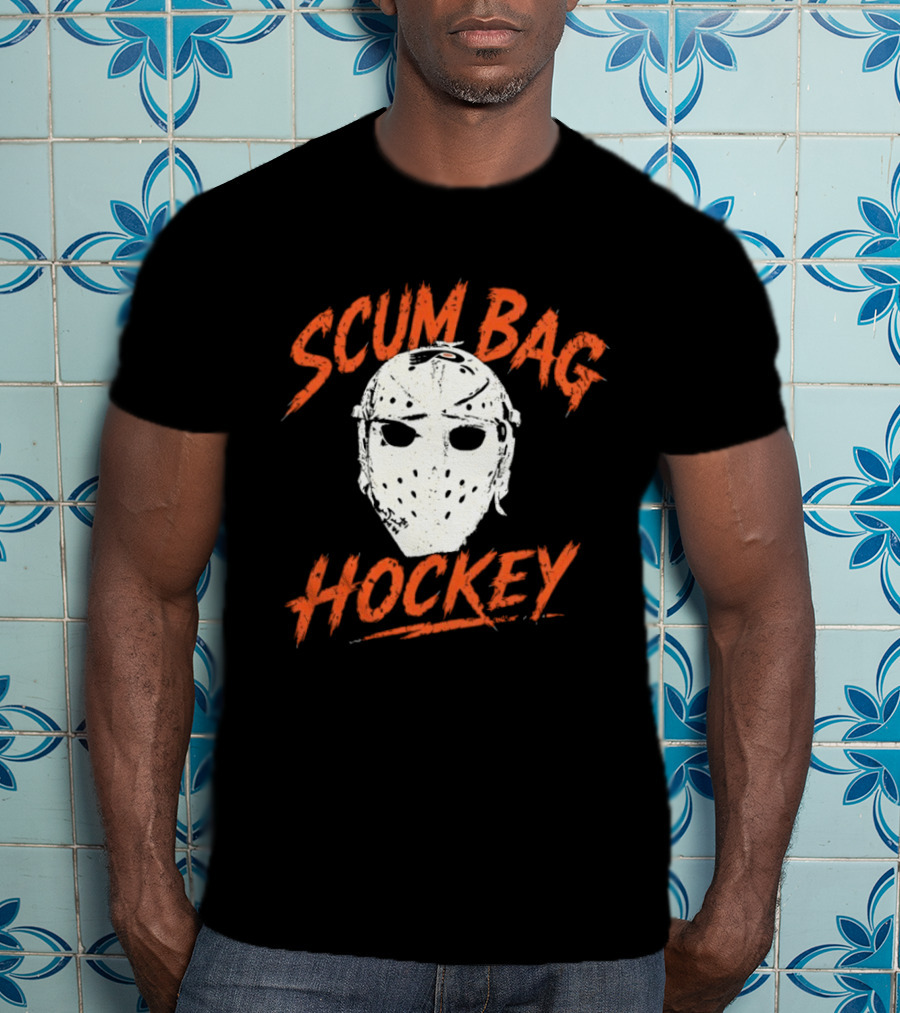 Scum Bag Hockey Jason Voorhees Mask Horror T-Shirt