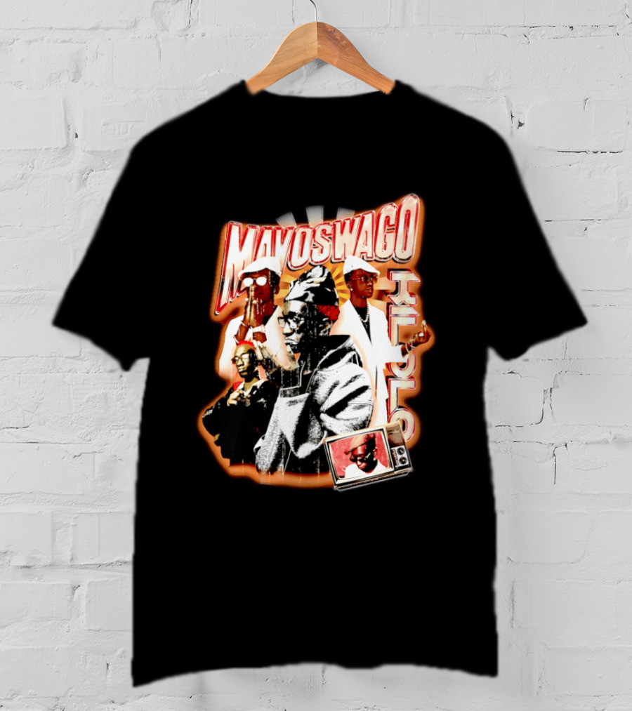 Mavoswago Klolo Retro TV Hip Hop T-Shirt