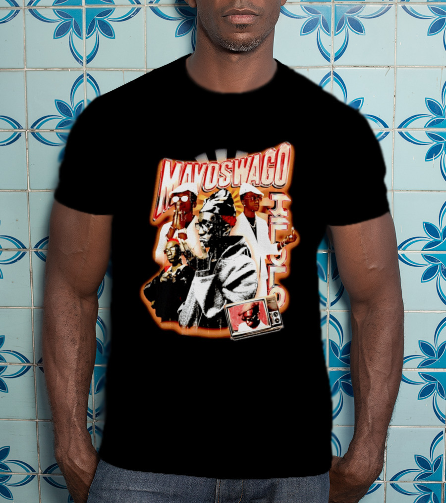 Mavoswago Klolo Retro TV Hip Hop T-Shirt