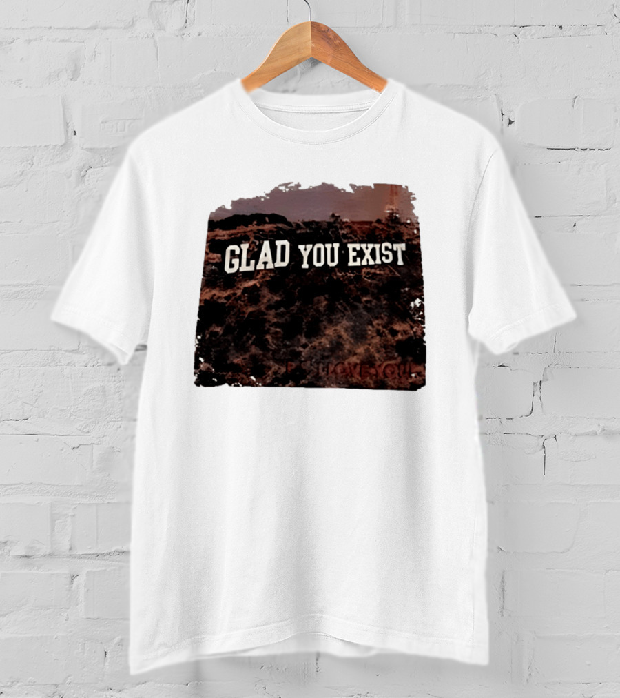 Brandy Melville Glad You Exist Pajama Party Collection T-Shirt