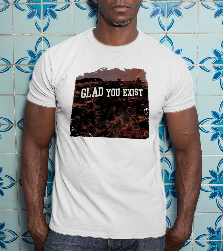 Brandy Melville Glad You Exist Pajama Party Collection T-Shirt