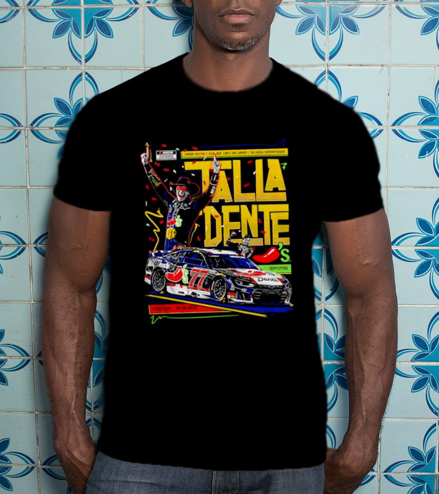 Carson Hocevar Talladega Superspeedway Victory Celebration $77 Jack Link's NASCAR Cup Series T-Shirt