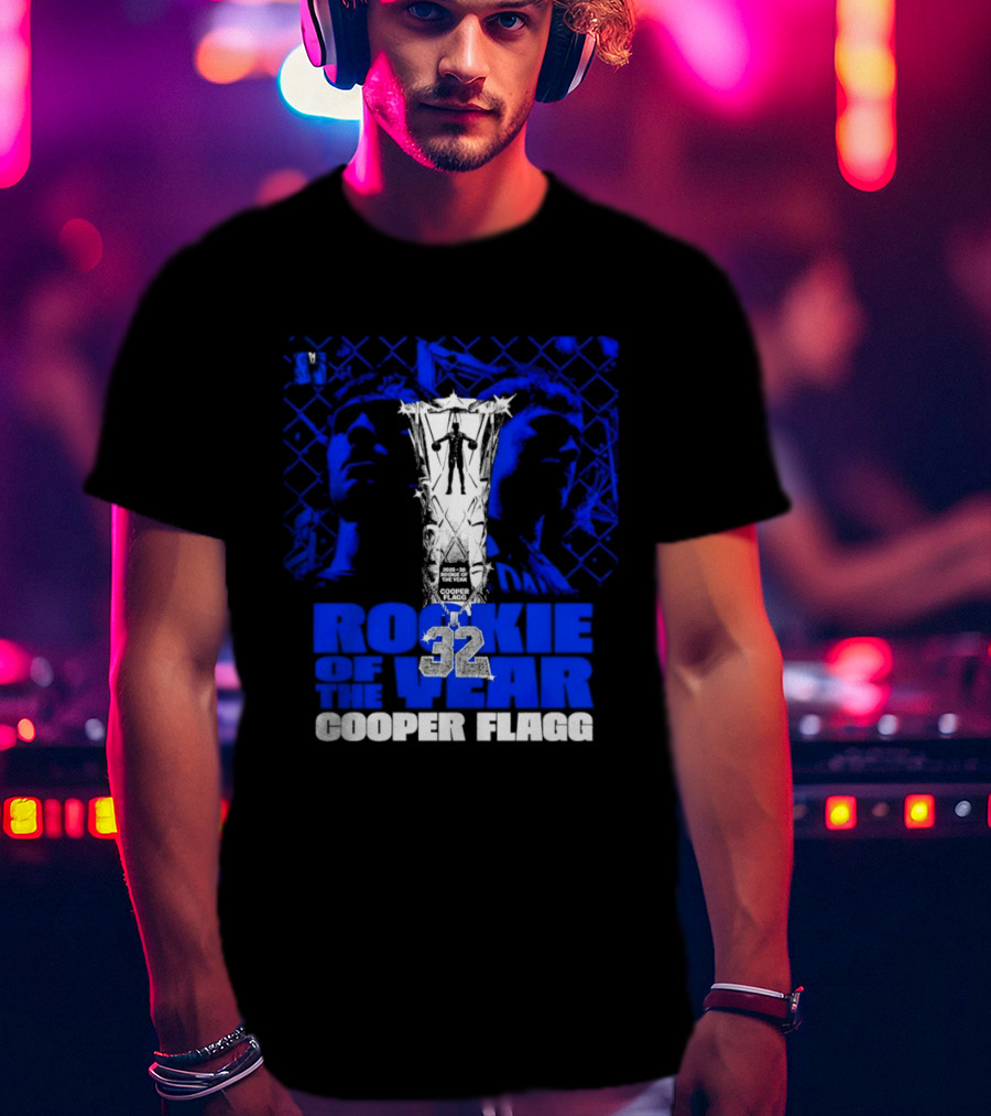 Cooper Flagg 32 Rookie Of The Year 2026 T-Shirt