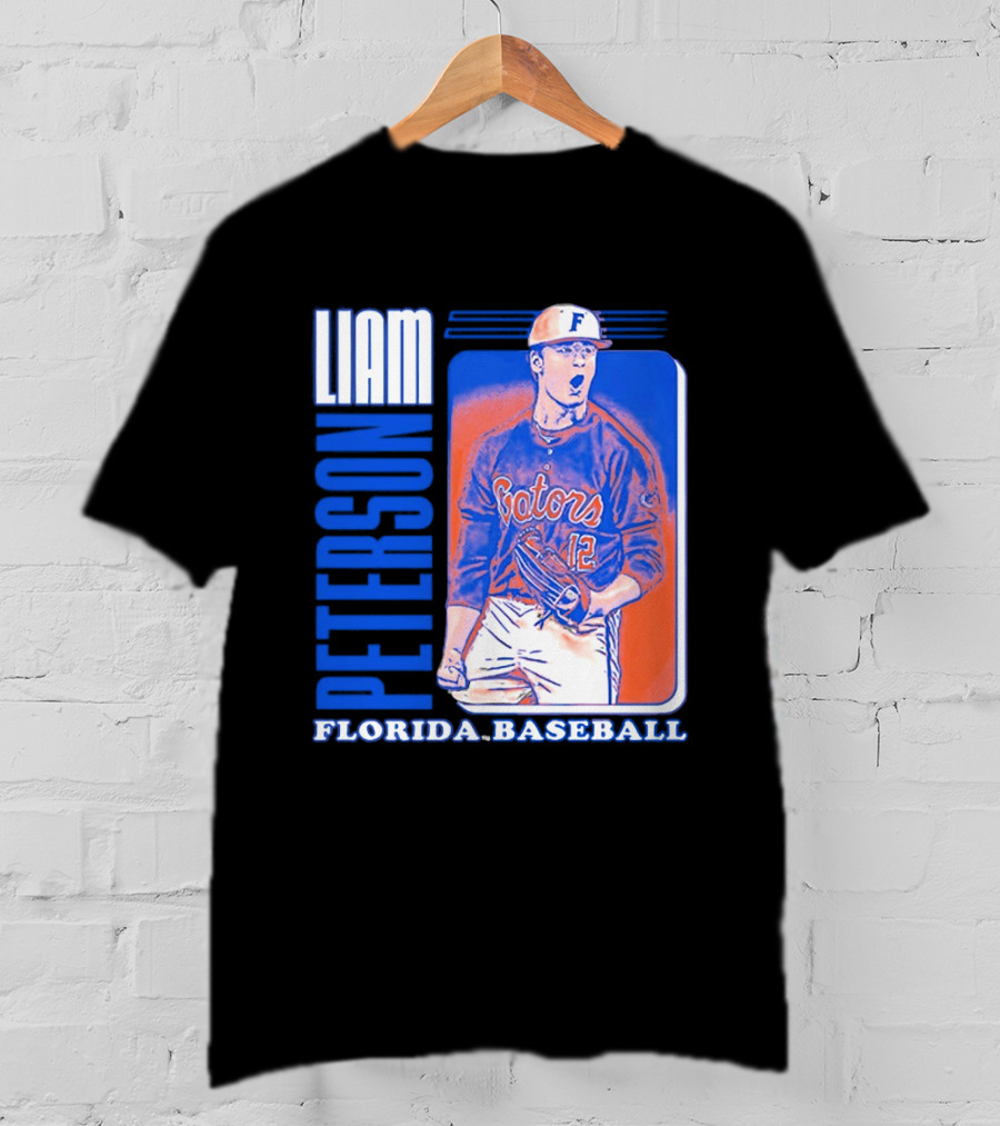 Liam Peterson Florida Gators Baseball Player T-Shirt