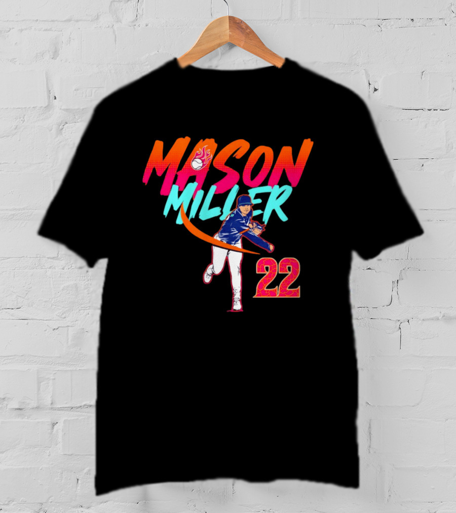 Mason Miller 22 San Diego Padres MLB City Edition 2026 Baseball Pitcher T-Shirt