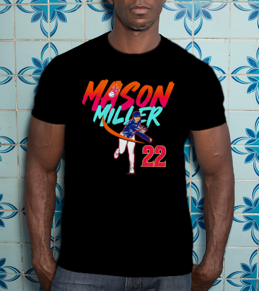Mason Miller 22 San Diego Padres MLB City Edition 2026 Baseball Pitcher T-Shirt