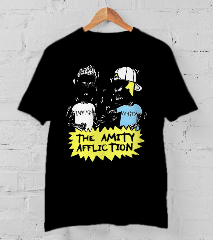 The Amity Affliction Beavis Butt Head T-Shirt