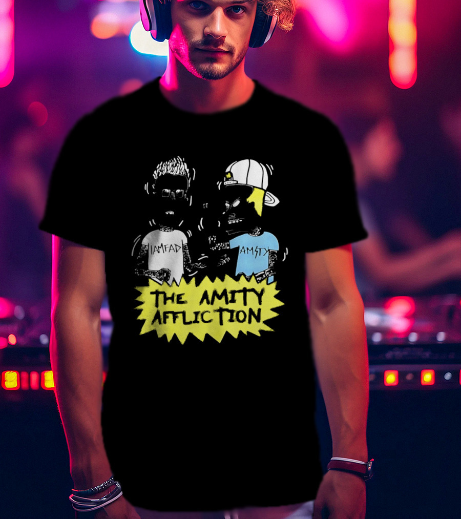 The Amity Affliction Beavis Butt Head T-Shirt