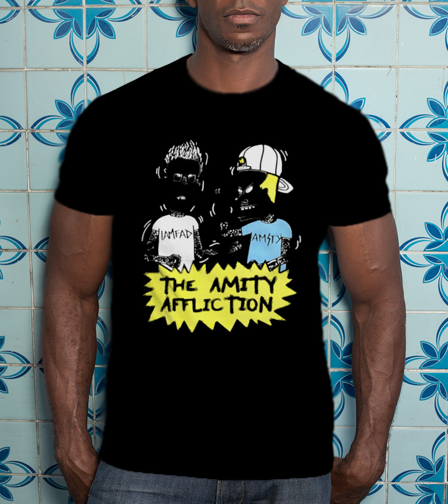 The Amity Affliction Beavis Butt Head T-Shirt