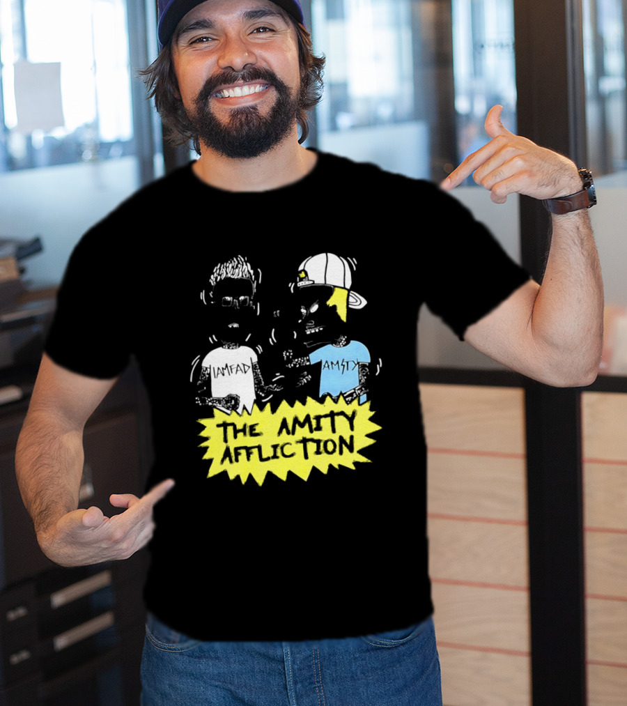 The Amity Affliction Beavis Butt Head T-Shirt