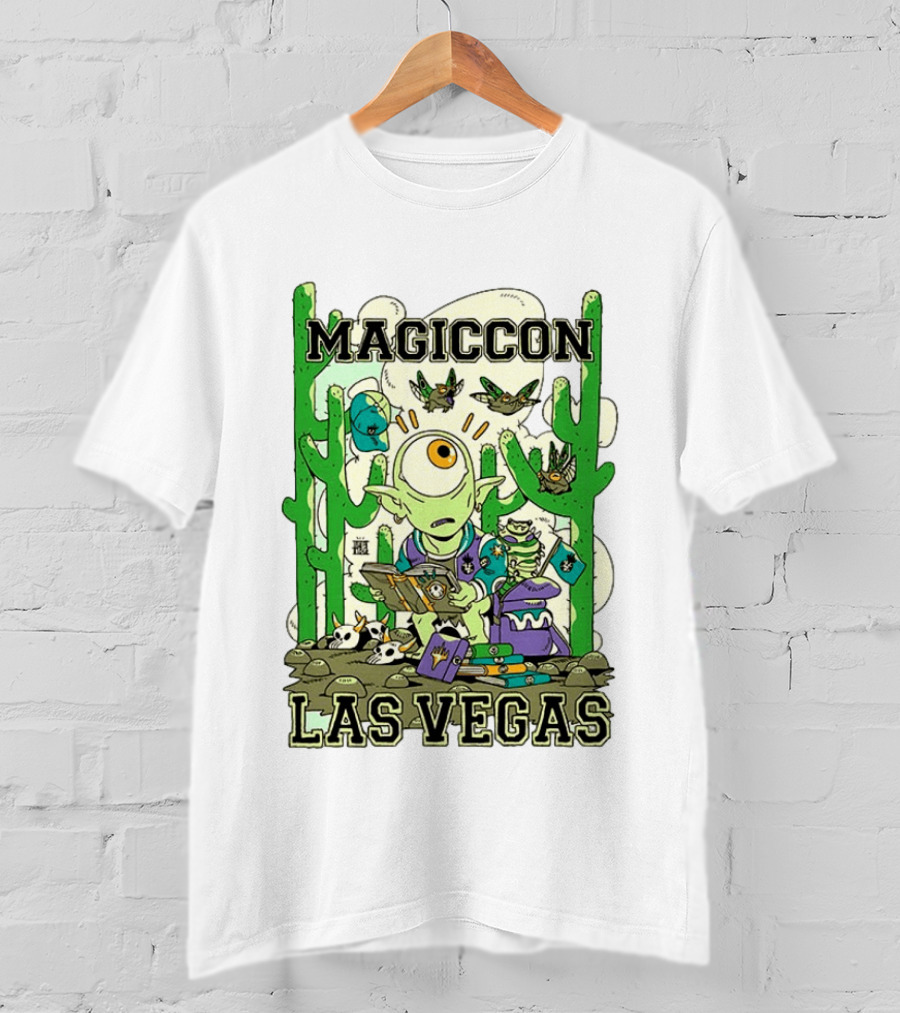 Magiccon Las Vegas One Eyed Alien Cactus Adventure T-Shirt