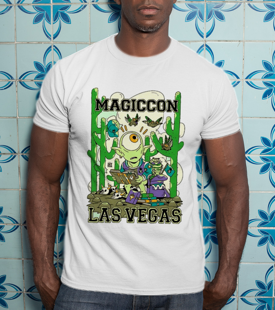 Magiccon Las Vegas One Eyed Alien Cactus Adventure T-Shirt