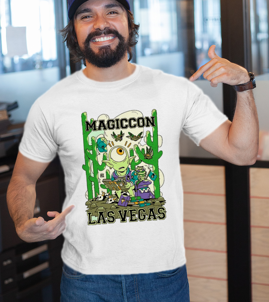 Magiccon Las Vegas One Eyed Alien Cactus Adventure T-Shirt