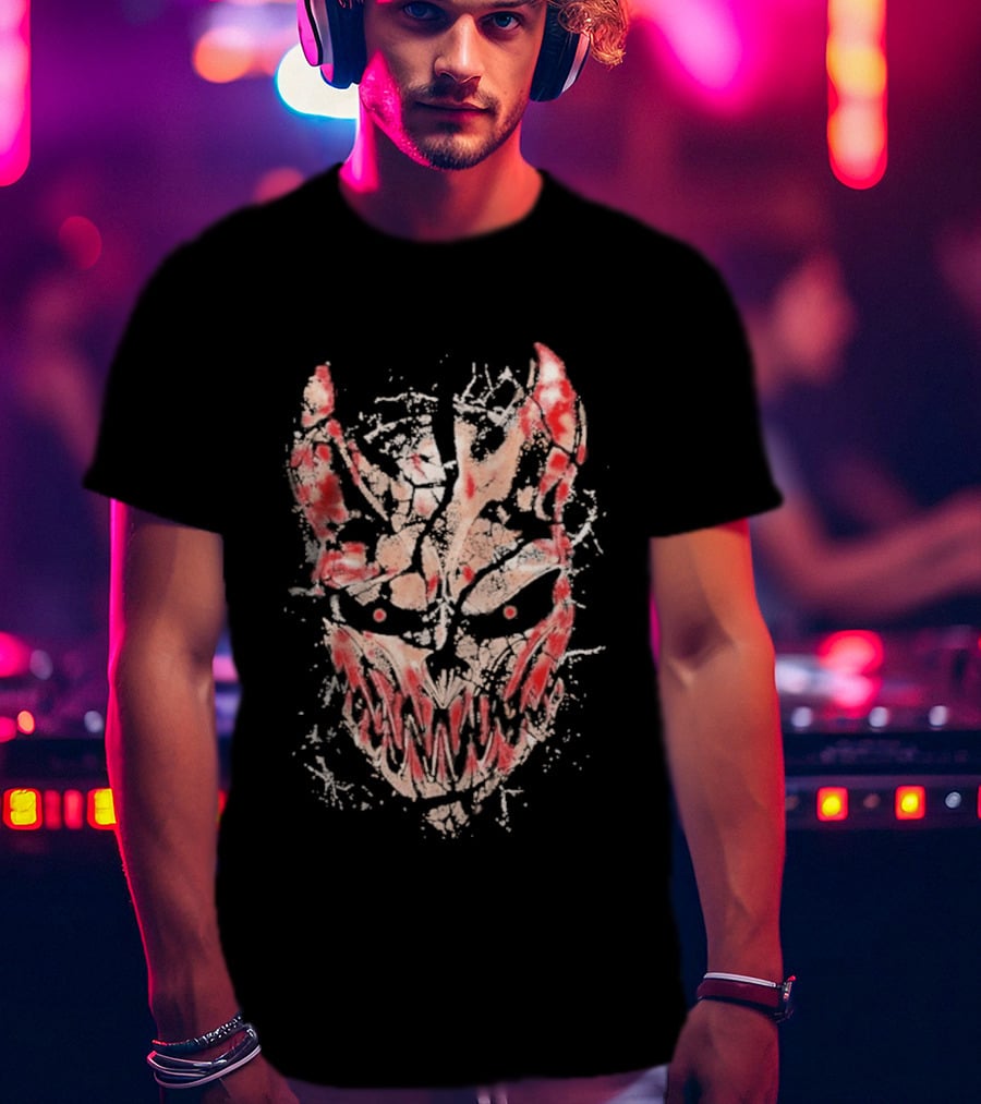 Blood4Blood Event Daytona Beach Florida May 6 2026 Shattered Mask T-Shirt