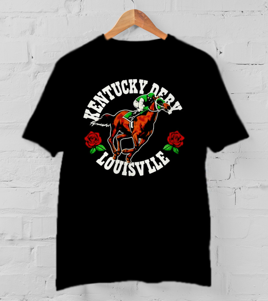 Kentucky Derby Louisville Run For The Roses 152st Race T-Shirt