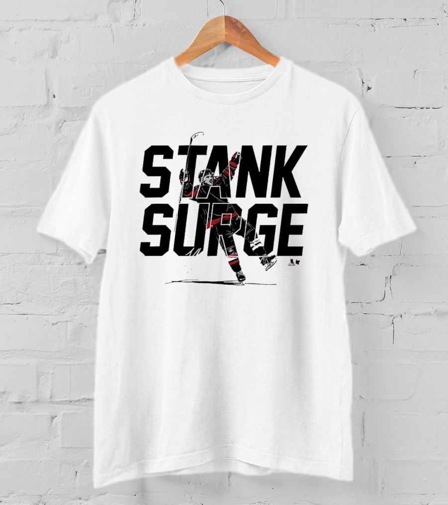 Carolina Hurricanes Logan Stankoven Stank Surge Momentum T-Shirt
