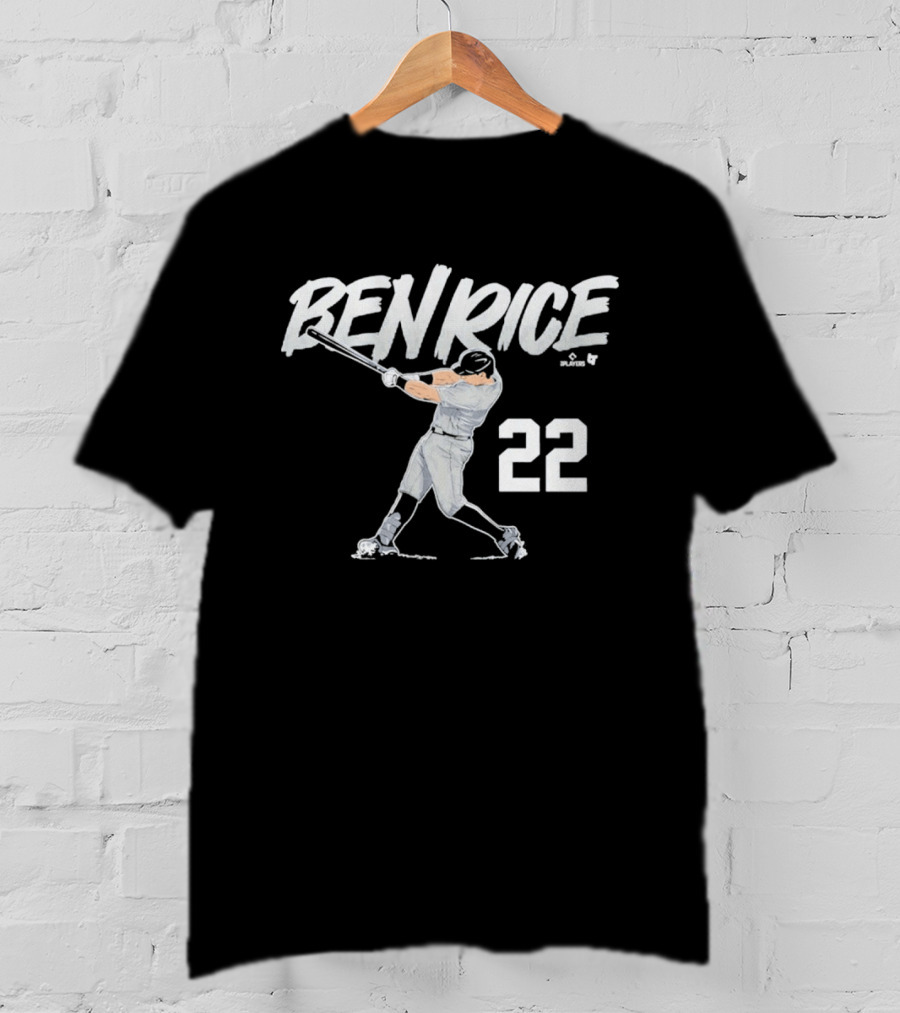 Ben Rice Slugger 22 Swing Baseball Player T-Shirt