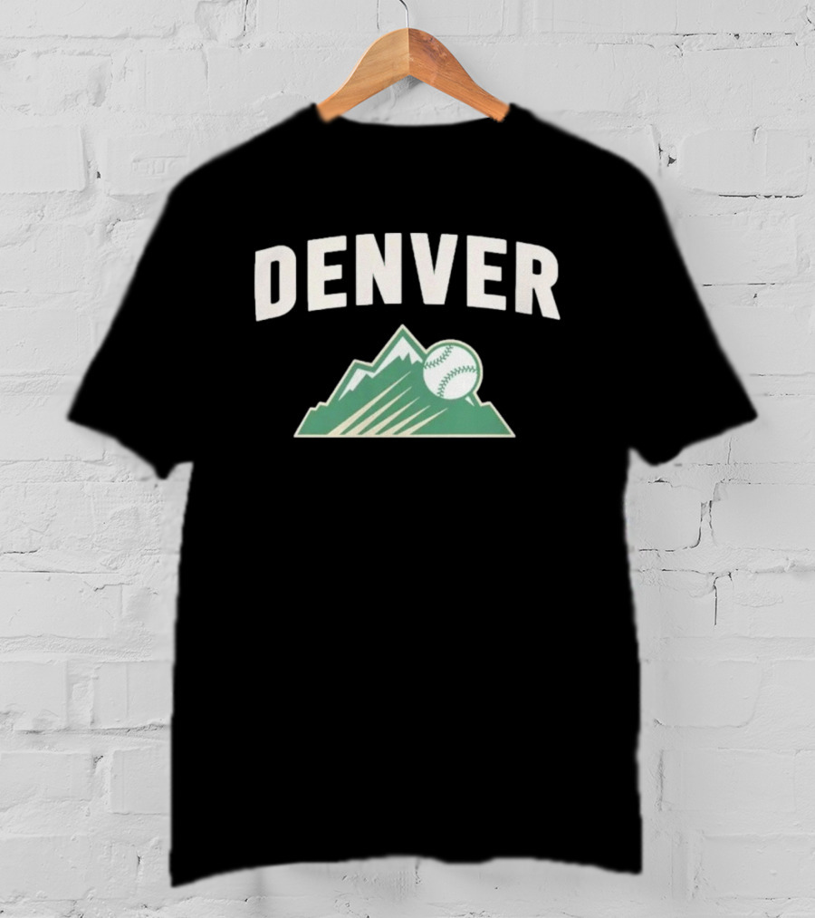 Colorado Rockies Denver Summit FC Mountain Baseball 2026 T-Shirt