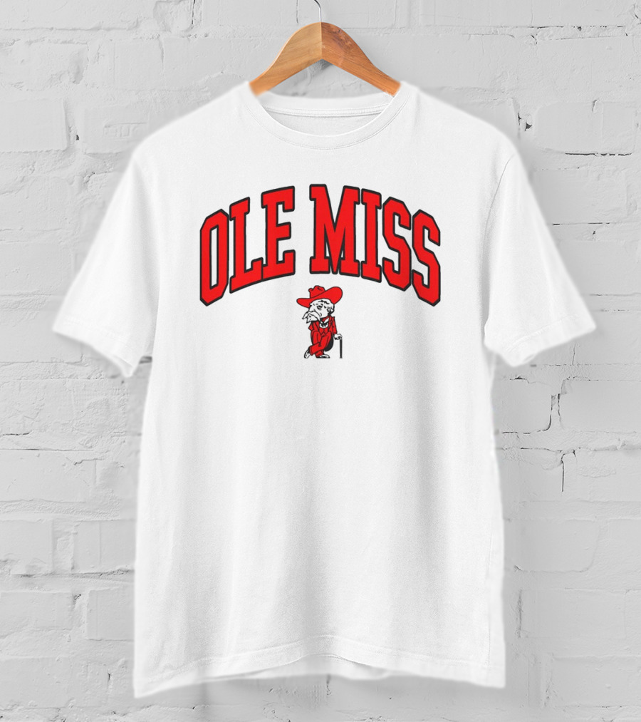 Ole Miss Rebels Colonel Reb Arch T-Shirt