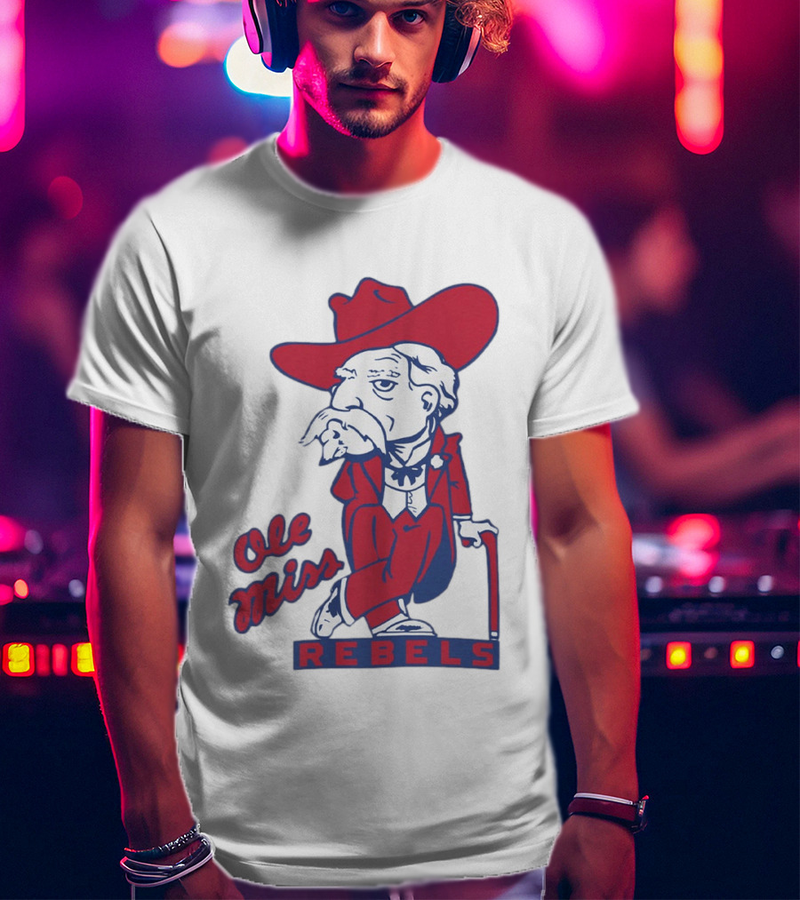 Ole Miss Rebels Colonel Reb T-Shirt