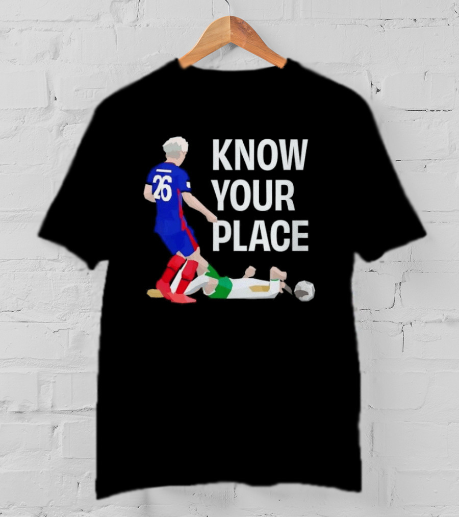FC Tokyo Motoki Nagakura Know Your Place Soccer Player Action Scene T-Shirt