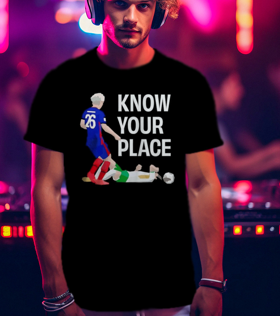 FC Tokyo Motoki Nagakura Know Your Place Soccer Player Action Scene T-Shirt