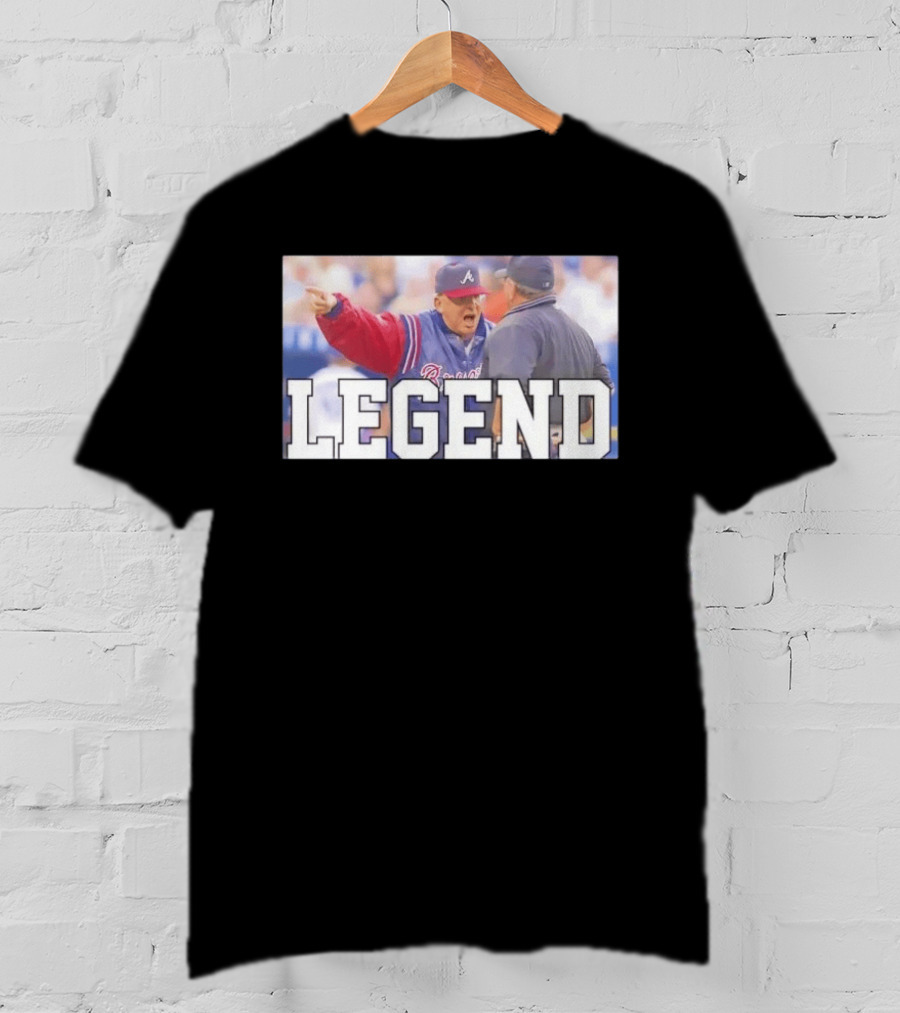 Legend Bobby Cox Umpire Dispute Atlanta Braves T-Shirt
