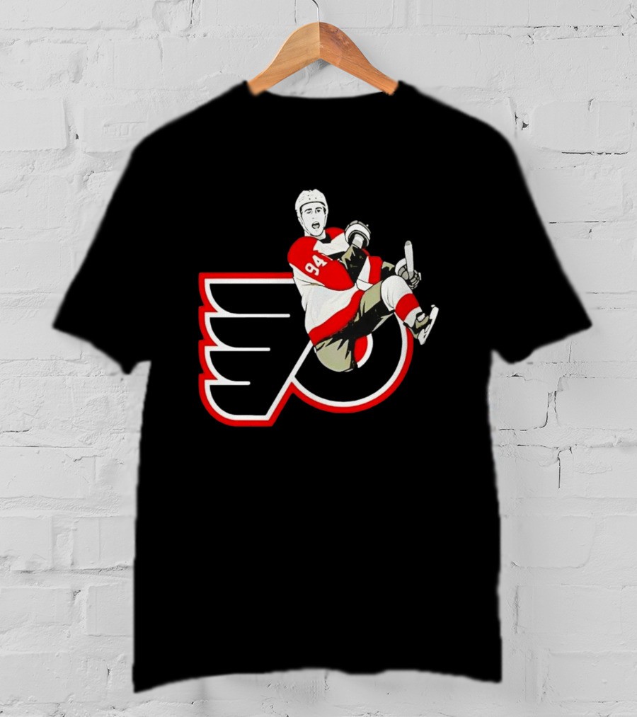 Philadelphia Flyers Porter Martone 94 Celebration T-Shirt