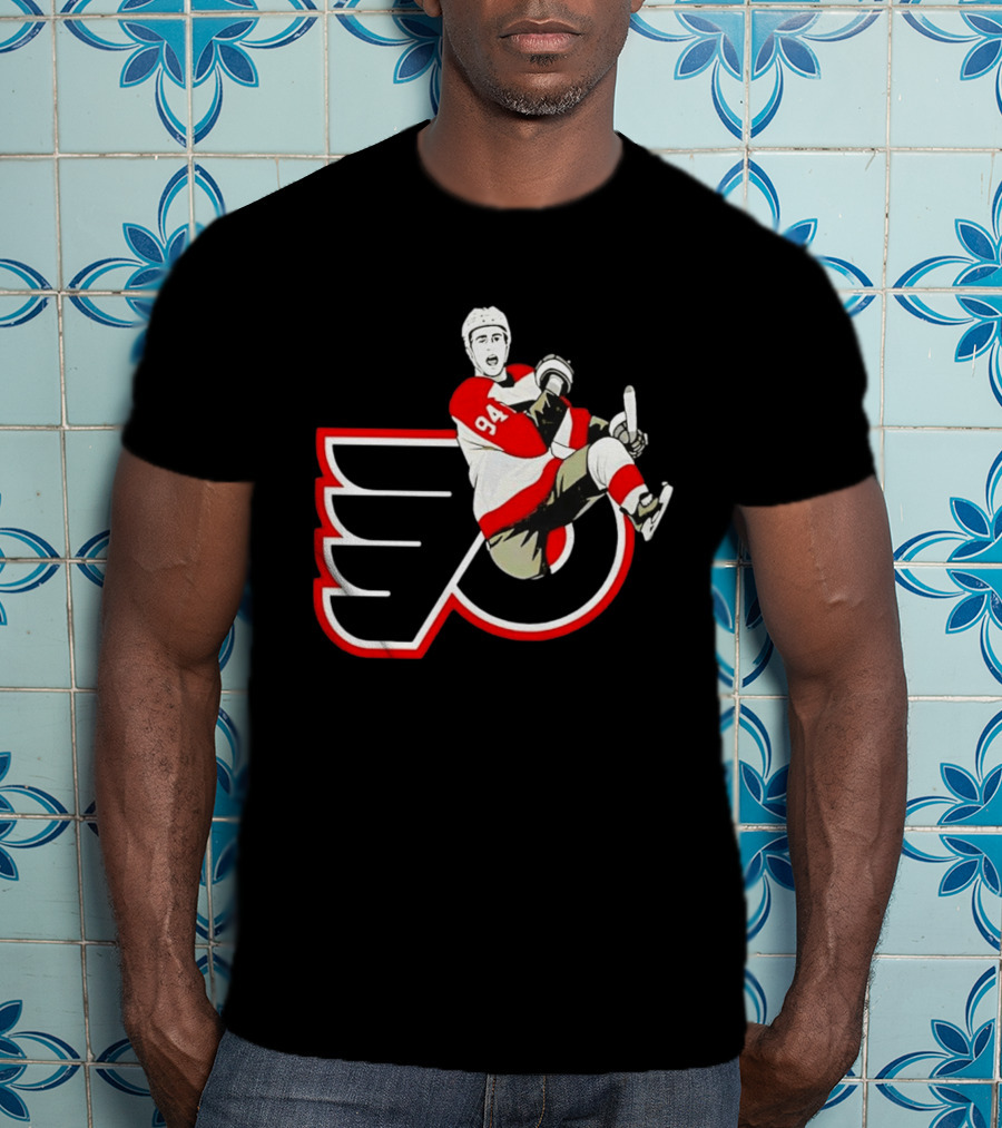 Philadelphia Flyers Porter Martone 94 Celebration T-Shirt