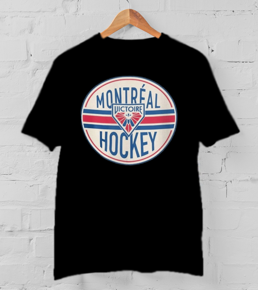 PWHL Shops Montreal Victoire Hockey Stadium Essentials Seal T-Shirt