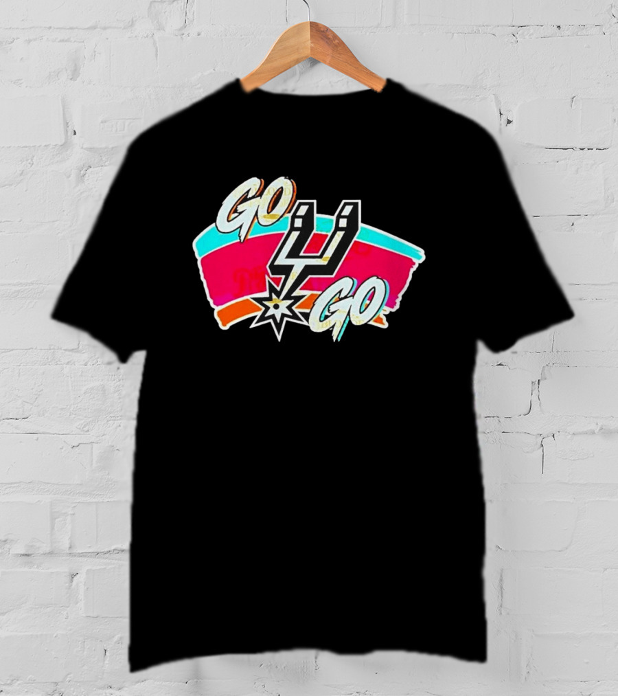 Go Spurs Go Basketball Game Day Spurs T-Shirt