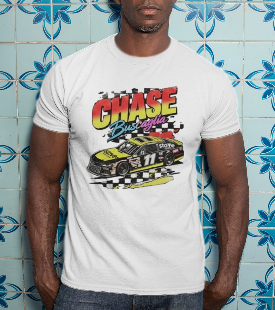 Chase Buscaglia Race Car Driver 11 Stove Philly Racing T-Shirt