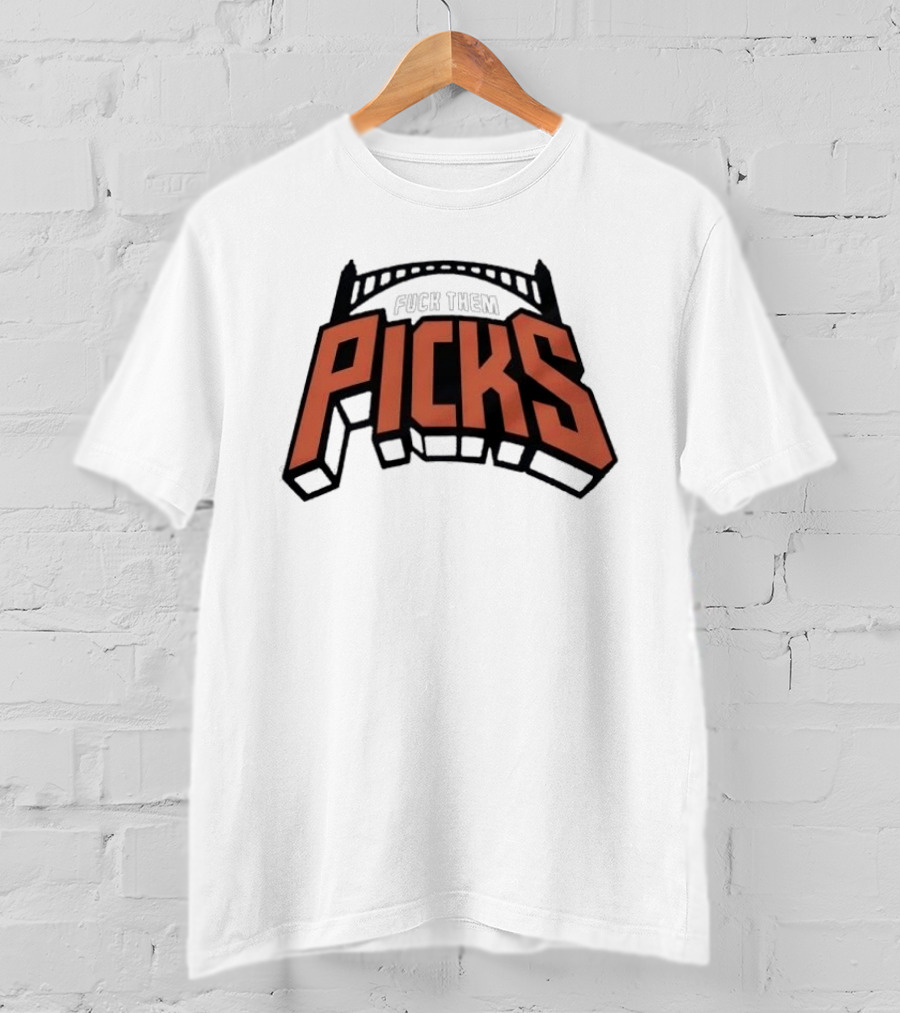 New York Knicks Fuck Them Picks Bridge T-Shirt