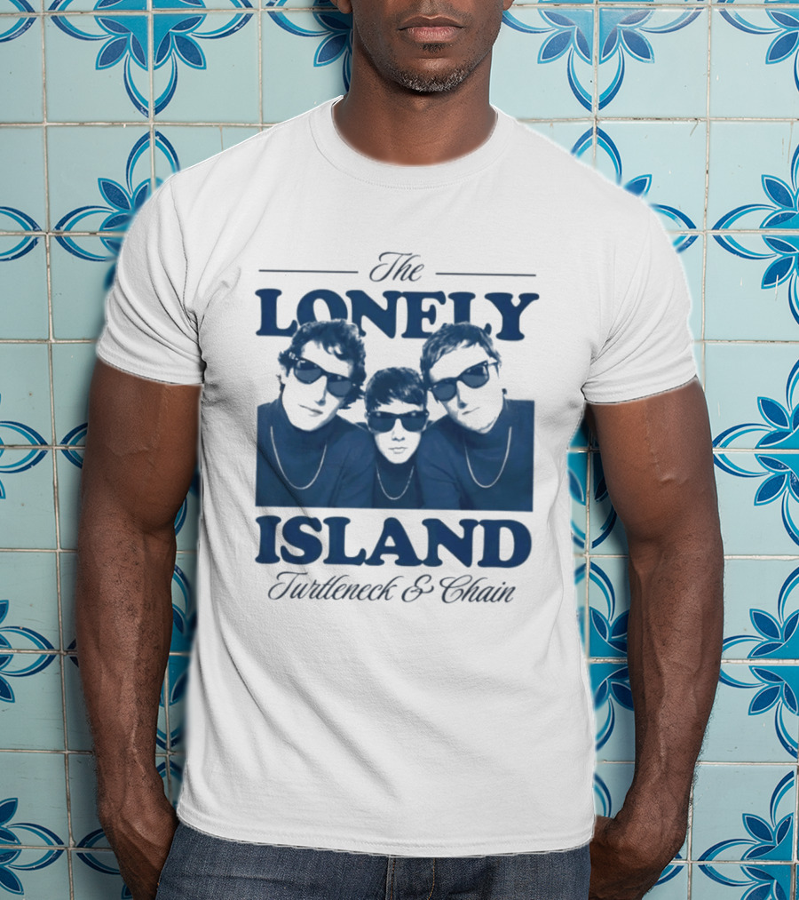 The Lonely Island Turtleneck & Chain Trio Faces T-Shirt