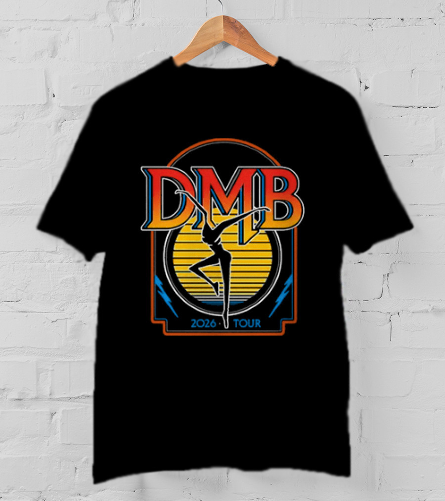 Dave Matthews Band DMB 2026 Tour Dancing Figure T-Shirt