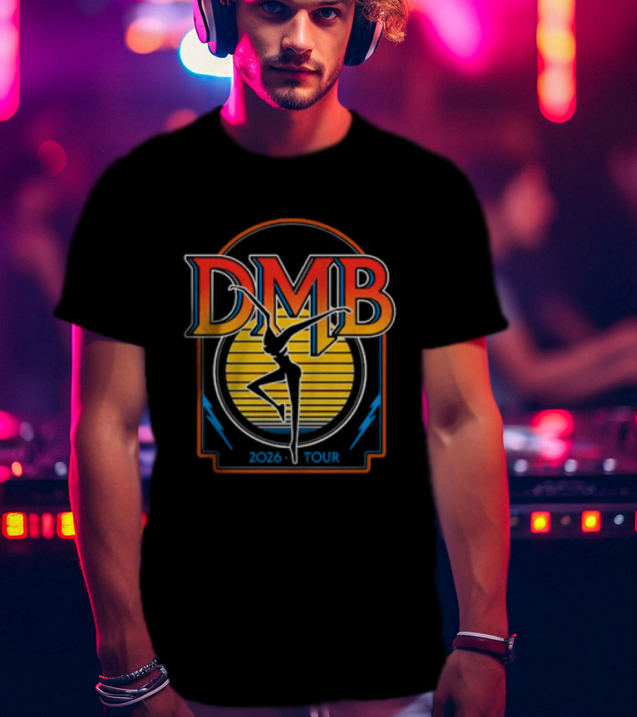 Dave Matthews Band DMB 2026 Tour Dancing Figure T-Shirt