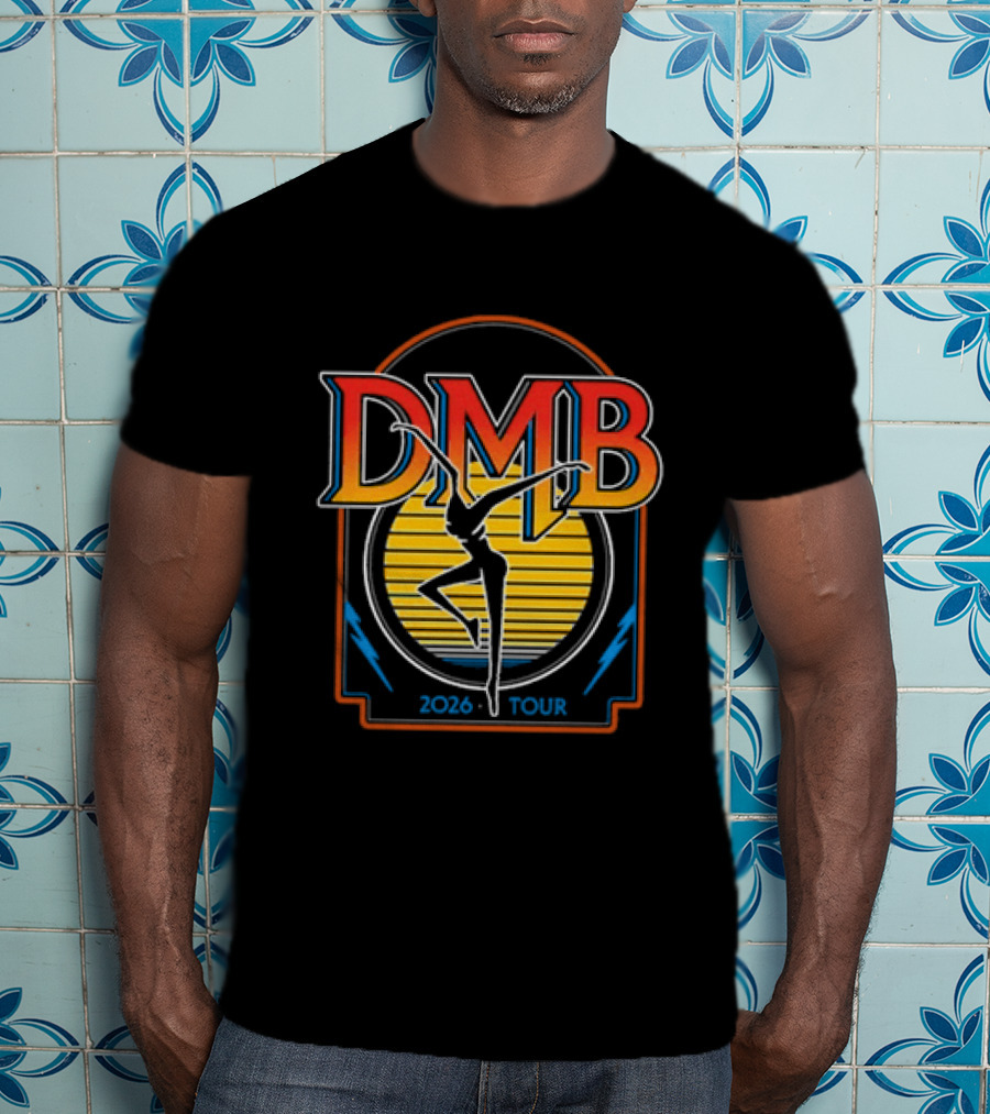 Dave Matthews Band DMB 2026 Tour Dancing Figure T-Shirt