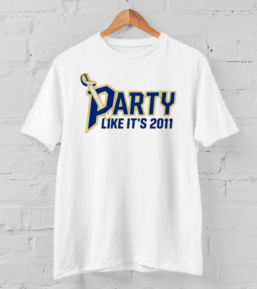 Buffalo Sabres Party Like It's 2011 Hockey Celebration T-Shirt