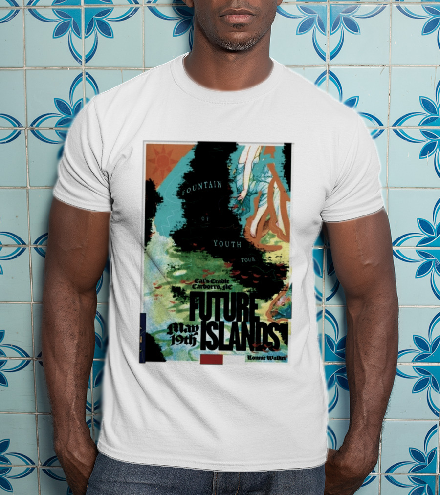 May 19 2026 Future Islands At Cat's Cradle Carrboro NC Fountain Of Youth Tour T-Shirt