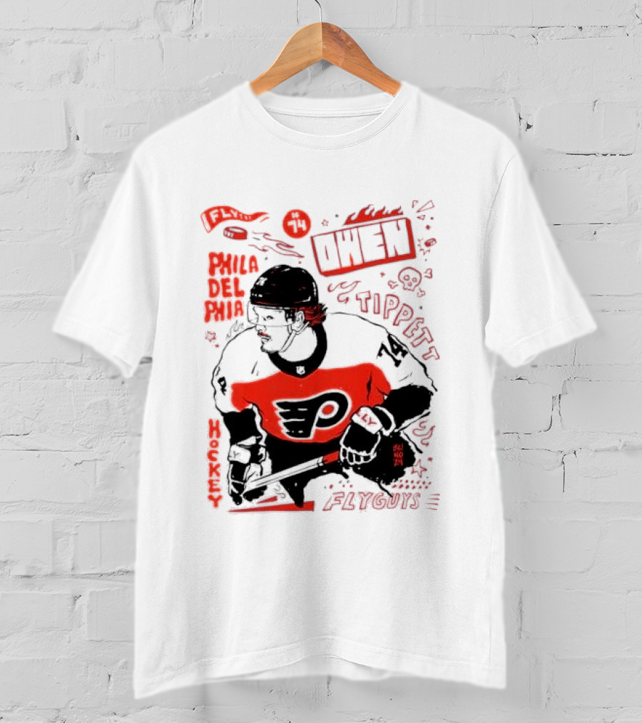 Flyguys Owen Tippett Philadelphia Flyers T-Shirt