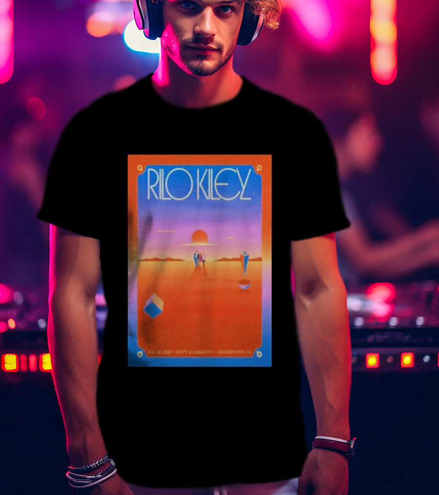 Rilo Kiley Pappy & Harriet's Pioneertown CA May 20 2026 T-Shirt