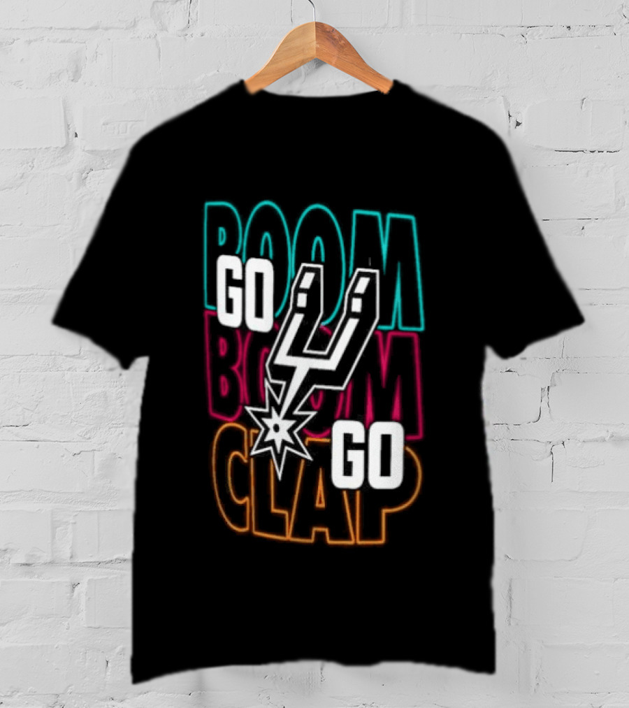 Go Spurs Boom Boom Clap Go Clap T-Shirt