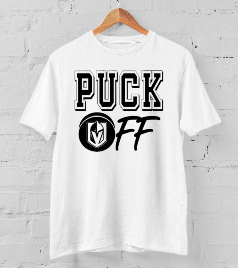 Vegas Golden Knights Puck Off Hockey Fan T-Shirt