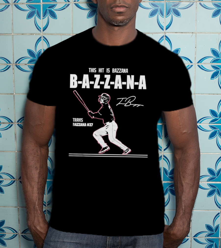 Travis Bazzana 37 Cleveland Baseball This Hit Is Bazzana Bazzana T-Shirt