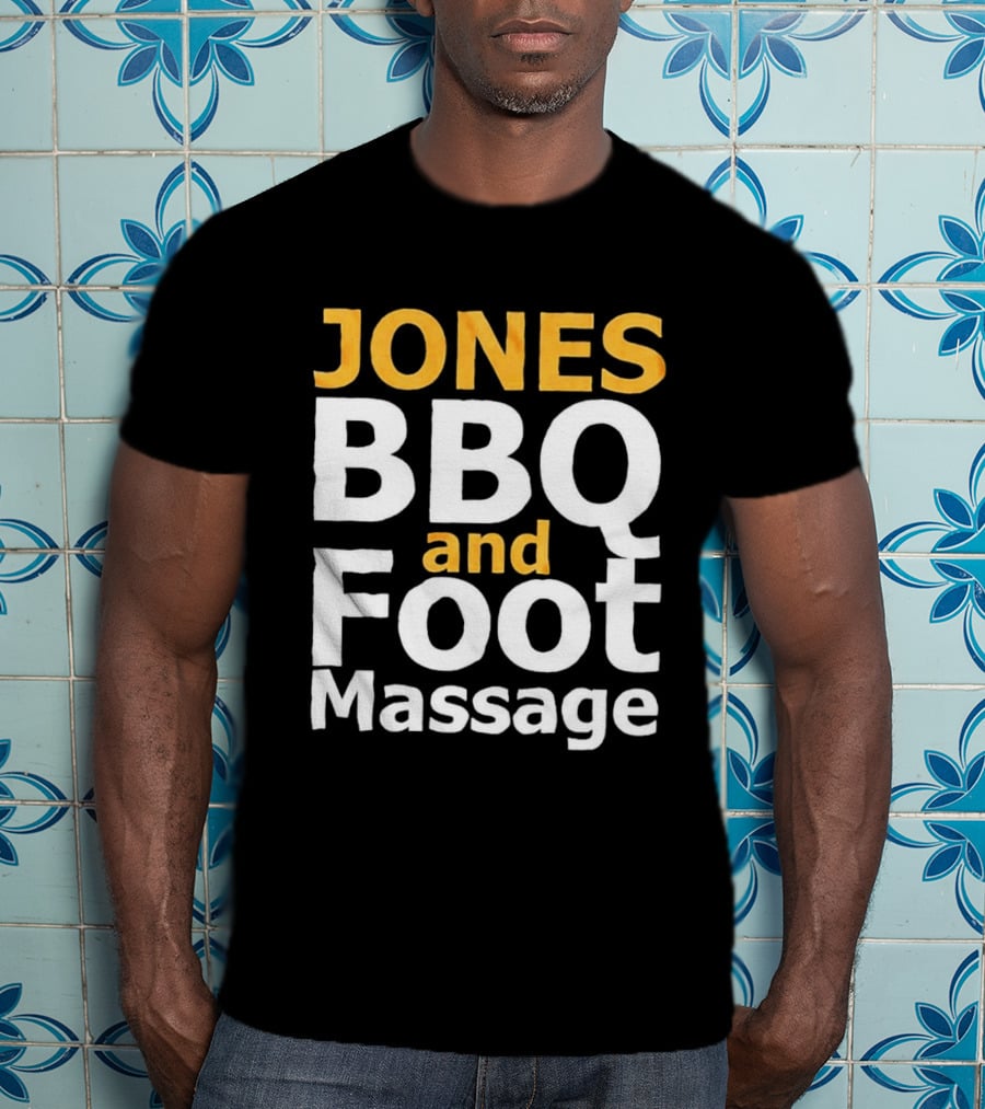 Jones BBQ And Foot Massage Viral Humor Comedy Sketch T-Shirt