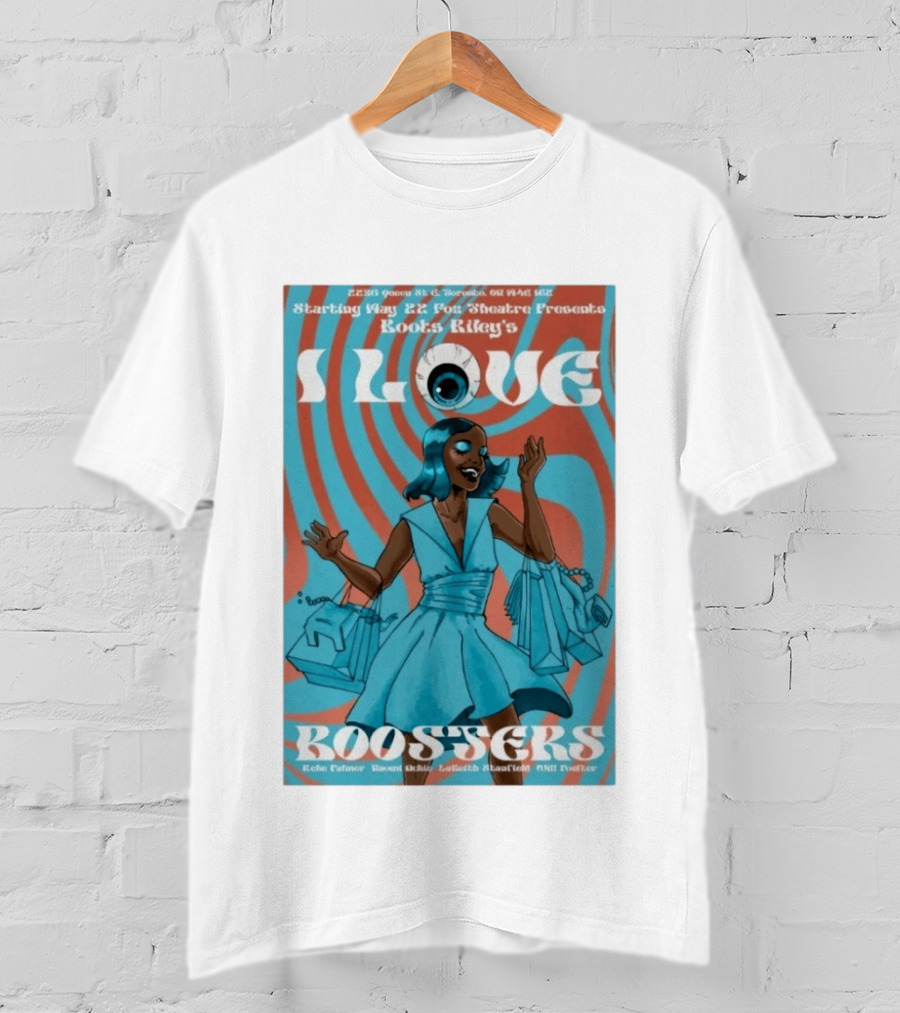 Boots Riley's I Love Boosters Starting May 22 Fox Theatre Presents T-Shirt