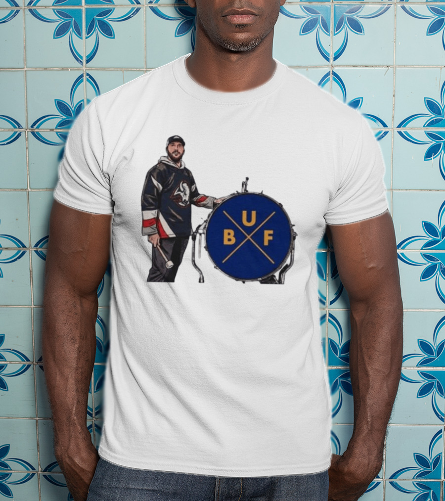 Buffalo Sabres Hockey Josh BUF Drum Team Spirit T-Shirt