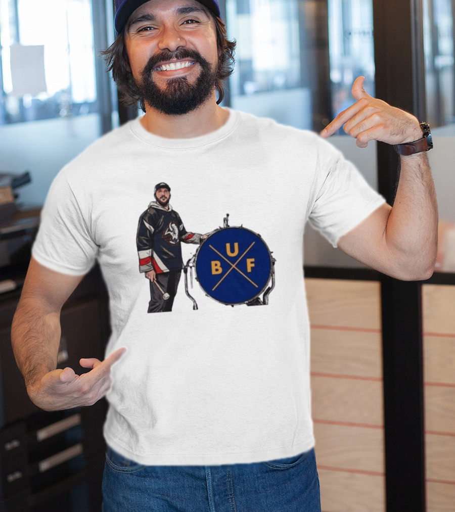 Buffalo Sabres Hockey Josh BUF Drum Team Spirit T-Shirt