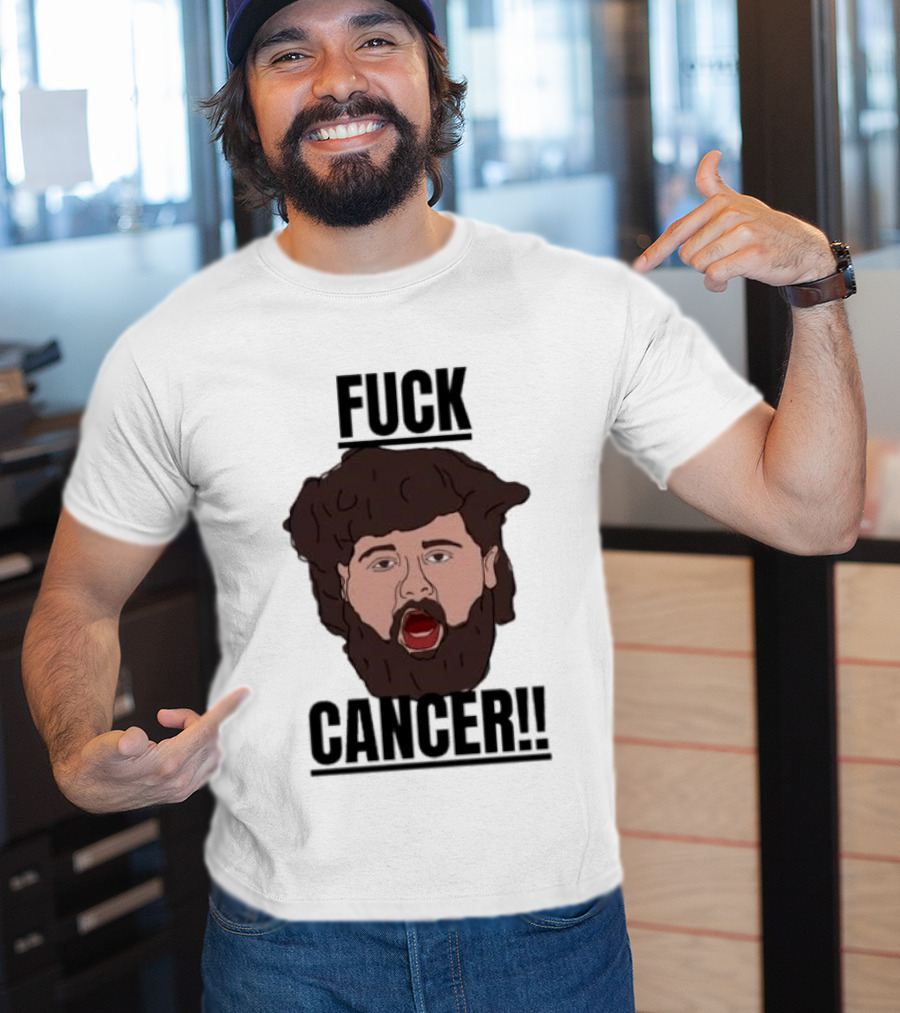 CreepCast Fuck Cancer Shout T-Shirt