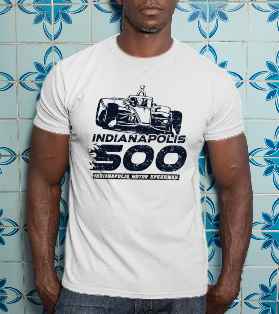Indianapolis 500 Indianapolis Motor Speedway Racing Car T-Shirt